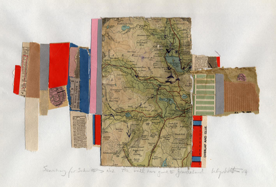 Islwyn Watkins - Searching for Schwitters No.2: The wall has gone to Geordieland - 2004 Islwyn Watkins - Searching for Schwitters No.2: The wall has gone to Geordieland - 2004